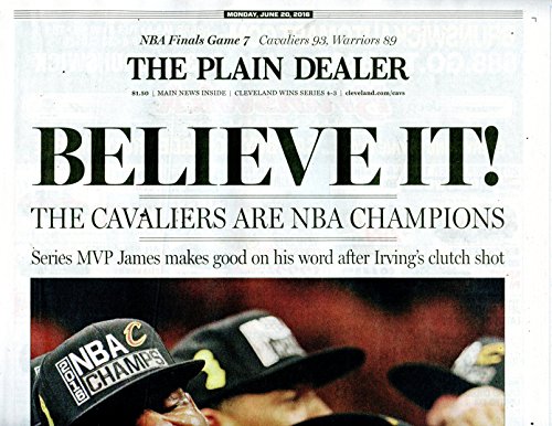 Cleveland-Plain-Dealer-6202016-Cavs-Championship-Ed-Cavaliers-Collectors-Item