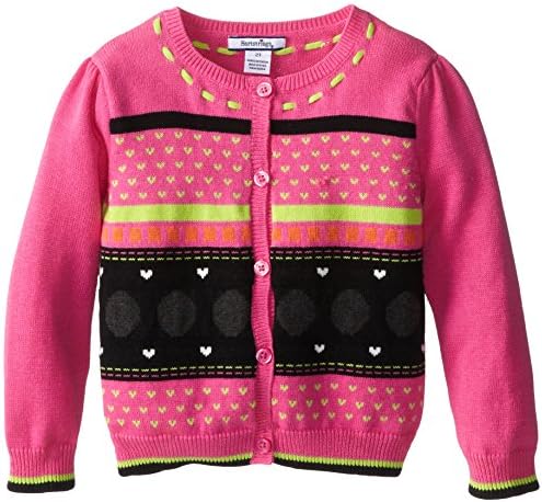 Hartstrings Little Girls' Girls Cotton Cardigan Sweater