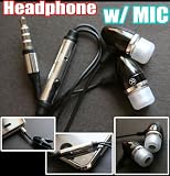 Brand New Black  iPhone Headphones With Mic