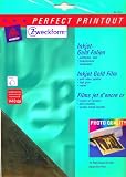 Produkt-Bild: Avery Zweckform Perfect Printout Gold Folie, hochgl&auml;nzend (wie 2508 - nur goldfarben) (Goldfolien) f&uuml;r Inkjet Drucker (Tintenstrahldrucker)