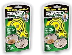 Turbo Snake - Plumber's Quality - 2 Units Included - As Seen On Tv