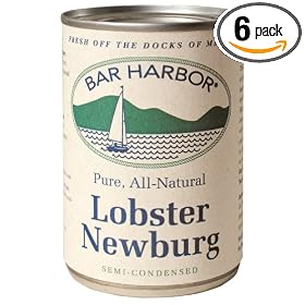Bar Harbor All Natural Lobster Newburg, 10.5-Ounce Cans (Pack of 6)
