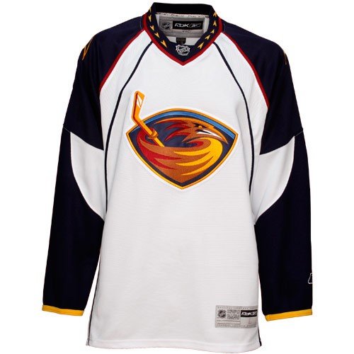 NHL Atlanta Thrashers Premier Jersey (White, Large)