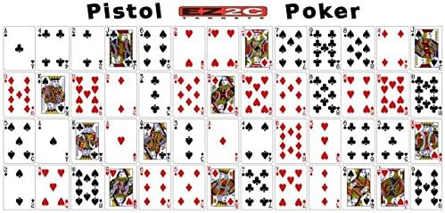 EZ2C Targets Pistol Poker Targets,12x18in EZ2CPP1