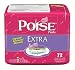 Health & Personal Care : Poise Pads, Absorbant Pads, Extra Absorbency, 72 Count