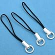3 Sterling Silver Cell Phone Charm Straps Jewelry Parts