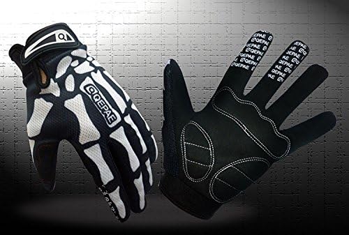 Spoz Cycling Unisex Skeleton Gel Gloves L-X-109