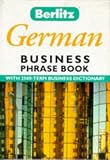 Berlitz German Business Phrase Book (Berlitz Business Phrase Book & Dictionary)