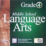 Middle School Language Arts - Grade 4 (Jewel Case)