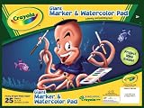 Crayola Giant Marker and Watercolor Pad