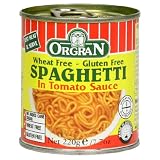 OrgraN Spaghetti in Tomato Sauce, 7.7-Ounce Cans (Pack of 12)