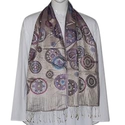 Men Accessories Silk Muffler Birthday Gift Handmade In India 12 x 60 inches (ssmf043)
