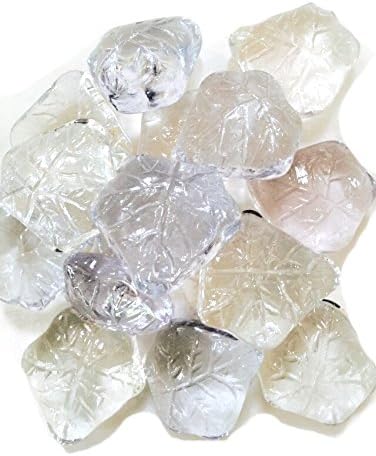 Clear Large Decorative Stones 100% Glass Perfect for Aquariums, Fountains, Beautiful Vase Fillers, Use in Floral Arrangements.