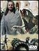 Star Wars (Episode I - Jar Jar & Obi Wan) Movie Gold Wood-Mounted Poster Print - 17