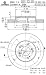 Brembo 25464 Front Disc Brake Rotor