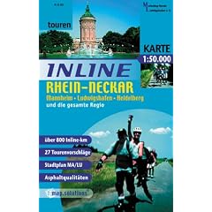 Inline Rhein-Neckar 1 : 50 000: Inline-Tourenkarte Mannheim, Ludwigshafen, Heidelberg inklusive Wiesloch - Sinsheim und die gesamte Regio. �ber 1000 ... Stadtplan MA/LU. Asphaltqualit�ten