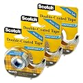 667 Removable Double-Sided Tape without Liner 3 Rolls