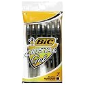 BIC Cristal Gel .8mm Pen - Black, Twelve - 7 Count Packs (84 Pens)