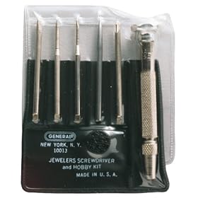 General Tools SPC606 Jewelers Screwdriver and Hobby Kit