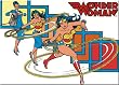 Wonder Woman Changing Refrigerator Magnet