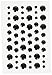 Doodlebug Sprinkles Glossy Enamel Adhesive, Beetle Black Dots, 54-Pack