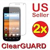 2x Samsung Exhibit 2 II 4G SGH-T679 Premium Clear LCD Screen Protector Cover Guard Shield Protective Film Kit (2 Pieces)