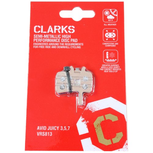 Clark's GOLD Disc Brake Pads, for Avid Juicy 3, 5, 7, BB7
