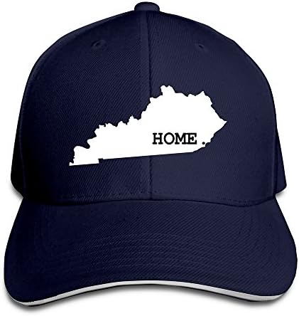 TopSeller Unisex Kentucky Adjustable Peaked Baseball Hats Caps
