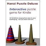 Hanoi Puzzle Deluxe for Kindle (16 Interactive Puzzles Variations)