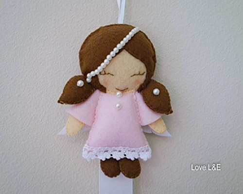 Hair bow holder, Hair bow organizer- Pink angel