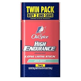 Old Spice High Endurance Deodorant Pure Sport, 2-3.25 oz Twin Pack