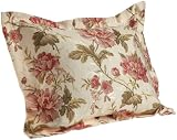 Stylemaster Emma Printed Floral Standard Matelasse Sham, Natural