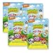 Moshi Monsters Moshlings Series 1 - 4 Minifigure Mystery Packs + 4 codes