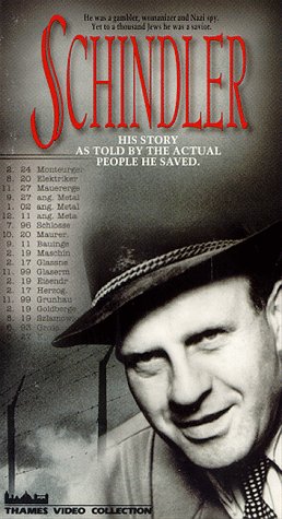 Schindler (1983 documentary) [VHS]