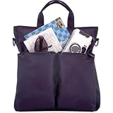 Winn International Black Microfiber Ladies' Tote Backpack