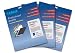 Eagle U102-2000 - 9x11 Silicon Carbide Flexible-Back Waterproof Sheets - Grit P2000 - (Job-Pak) - 5 Sheets/Pack - 1 Pack