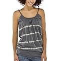 Xhilaration Grey Tie and Dye Tank - S