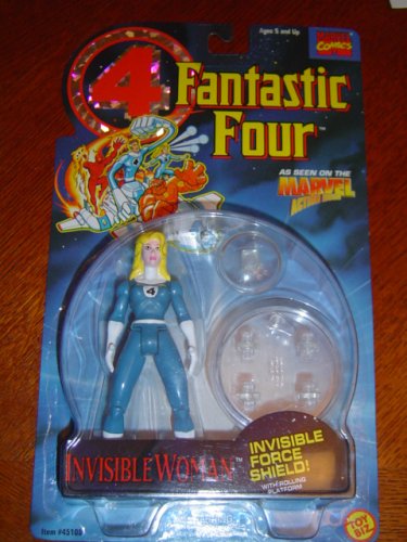  FANTASTIC FOUR INVISIBLE WOMAN MARVEL COMICS ACTION FIGURE