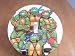 Search : TEENAGE MUTANT NINJA TURTLES TMNT Light switch Cover 5 Inch Round (12.5 cms) Switch plate Switchplate