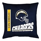 San Diego Chargers NFL Locker Room Collection Toss Pillow (17x17)