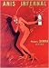 Anis Infernal Artist Leonetto Cappiello Vintage Liquor Advertisement Art Poster Print