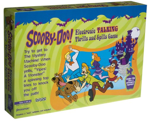 5135VA4GQCL Scooby Doo! Electronic Talking Thrills and Spills Game