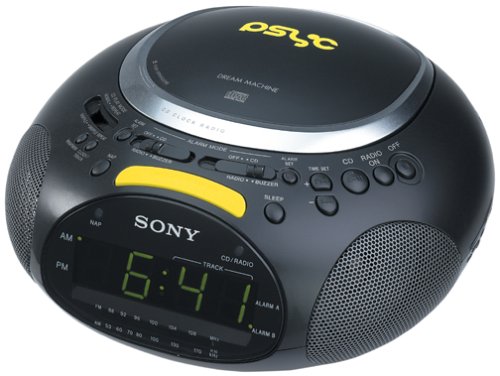 Sony ICF-CD832PS Psyc CD Radio (Black)