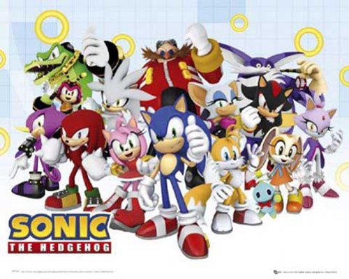 Empire 348005 Sonic - the Hedgehog, Modern Mini Poster - 50 x 40 cm Preisvergleich