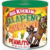 Ass Kickin Jalapeno Cheddar Peanuts Put a whole NEW kick in your snack habit Jalapenos and... by 
