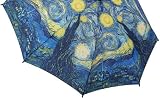 Womens Decorated Auto Open Mini Folding Umbrella Van Gogh Starry Night NEW!