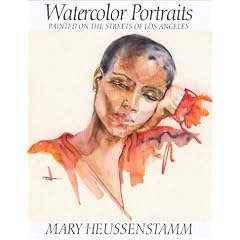 Watercolor Portraits Painted on the Streets of Los Angeles