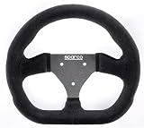 Sparco 015P260FSN Black Suede Steering Wheel