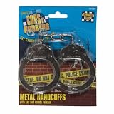 from Smiffys Metal handcuffs with keys Model SM00429-A