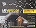 GE 150 Mini Heavy Duty Icicle Lights (80606)